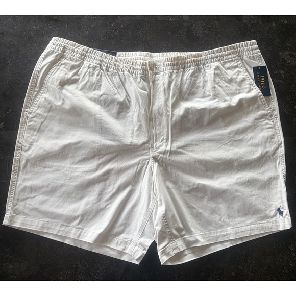 Polo Ralph Lauren Other - Polo Ralph Lauren Mens 4XB White Stretch Classic Fit Shorts Big Tall New Resort